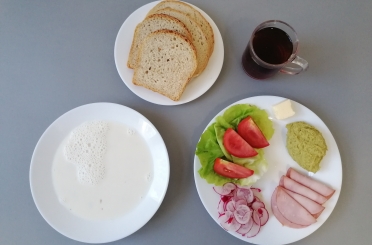 Śniadanie dieta podstawowa