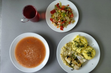 Obiad dieta podstawowa