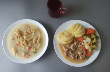 Obiad dieta z ograniczeniem łatwo przyswajalnych węglowodanów