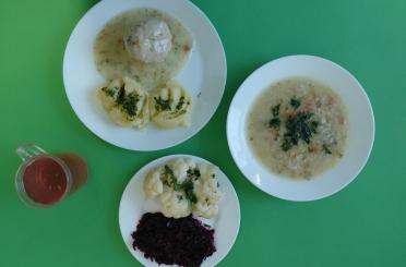 Obiad dieta z ograniczeniem łatwo przyswajalnych węglowodanów